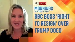 Tim Davie 'right to resign' from BBC over Trump documentary