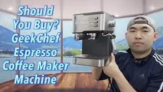Стоит ли покупать? Кофемашина GeekChef Espresso
