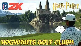 PGA Tour 2k23 Hogwarts Legacy - Full 18 Custom Golf Course