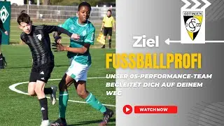 Dein Ziel:  Fußballprofi! Das PerformanceTeam des 1.SC Göttingen 05 hilft Dir dabei.