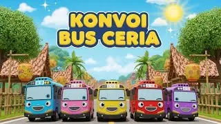 Konvoi Bus Ceria #BusMainan #KonvoiBusCeria #VideoAnak