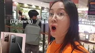 캄보디아 여자친구에게 갤럭시 노트20 깜짝 선물 해주기