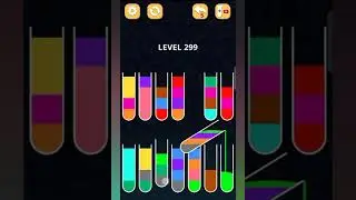 Color sort puzzle Level 299