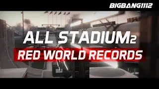All Stadium&sup2; Red World Records | 3 YEARS ON YOUTUBE