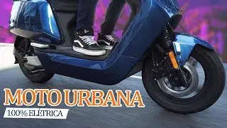 REVIEW: MOTO EL&Eacute;TRICA URBANA XODOZINHO DA EUROPA - NIU NQI SPORT com GPS e 4G integrados sem custo