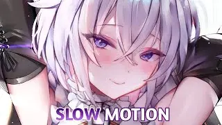 Nightcore - Slow Motion | Lyrics (Far Out feat. Rikki)