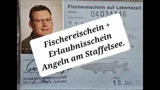 Hechtangeln, Sportfischen. Wie geht's am Staffelsee? Erlaubnisscheine. (Official Video).