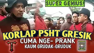 CERDAS❗ Ternyata Ada yang di PRANK Korlap PSHT di GRESIK
