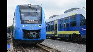 'World's first' hydrogen powered trains are now in service across Germany