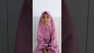 Menghafal surat Al qolam ayat 1-15,nor Diana Zahira.