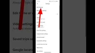 How to change language on google maps app #shorts #googlemaps #tips #viral