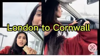 London to Cornwall Vlog ❤️/ first time experience 🤭
