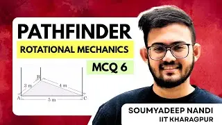 Pathfinder Rotational Motion MCQ-6 | Triangle Suspended by 3 Strings | Equilibrium, Tension Analysis