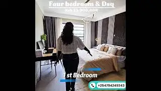 4 Bedroom Apartments + DSQ | From KES 23M📍 Located in Kileleshwa  