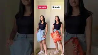 Meesho vs Urbanic (Link in description) #shortsindia #shortsyoutube