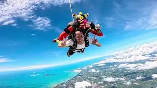 welcome to the Best ocean view skydive in thailand