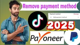 How to remove tiktok payment method | delete payment method in tiktok | change payment method tiktok