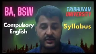 BA Compulsory English Syllabus Tour । BA । BSW 😊 and Other Courses