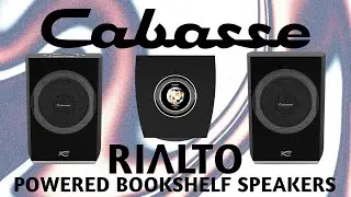 Cabasse RIALTO Powered Bookshelf Speakers & Streamer System