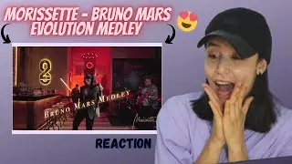 Morissette - Bruno Mars Evolution Medley (Ft. 3RD AVENUE) | REACTION