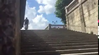 Brinke XCR+ ebike MTB climbing stairs