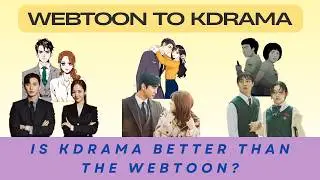 Korean Webtoons That Became LEGENDARY Kdramas | 10 MUST-WATCH Adaptations Ranked!