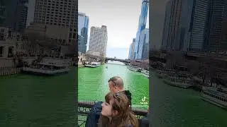#chicagoriverisgreen#stpatrickday