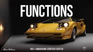 1987 Lamborghini Countach 5000 QV | Functions