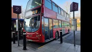Carousel Buses Bus Route 8 To High Wycombe Bus Station On 938 LX58 CWG DB300 Wright Gemini 2