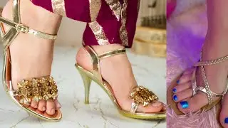 Pretty Heel Shoes Sandals Slippers Pumps for women Footwear Collection