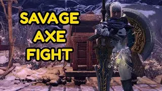 My Favourite Savage Axe Fight In Monster Hunter Iceborne