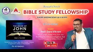 7 JAN 2026,  BIBLE STUDY FELLOWSHIP, BERACAH CHURCH