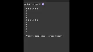 Program to print F in c language 🥰 | pattern program 💖 #RKgPrograms