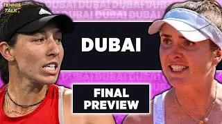 Pegula vs Svitolina | WTA Dubai 2026 Final | Tennis Talk Preview