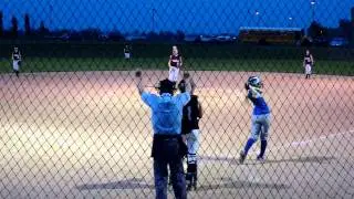 Jordyn Fones' game-winning, record-tying hit