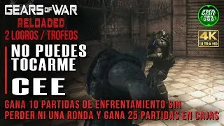 Gears of War Reloaded | 2 Logros / Trofeos: No puedes tocarme y CEE (Ganar 25 partidas en Cajas)