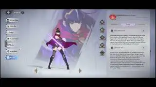 Lord Of Nazarick All Profile Info and all Voice logs of Narberal the Raven Black Phantom of Allure
