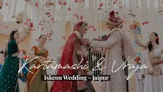 Kartamashi & Vraja | Jaipur | Iskcon Wedding | Jaipur Wedding | Vijayran Resorts Jaipur
