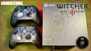 The Witcher 3 Wild Hunt 10th Anniversary Xbox Elite 2 Controller Unboxing