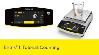 Entris &reg; II Essential Line Lab Balance: Counting