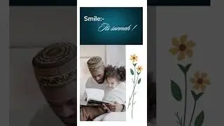 smile: because its sunnah and its heal you #healing #islamic reminder #Ruh_E_Bushra#soulful