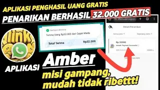 Terbukti membayar! Aplikasi Amber/xhero penghasil uang secara gratis tanpa modal