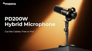 Is This the Most Versatile Hybrid Podcast Mic? Meet Maono PD200W!