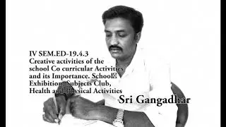 IV -SEM -ED -19- 4.4 School Records  Need, types and maintenance of School records-GH