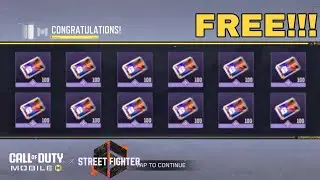 How to Get FREE Street Fighter Points | COD MOBILE | CODM x Street Fighter 