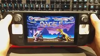 it's 'Primal Rage' From PSX On a Steam Deck!