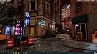 Unreal4 Post Process Cel Shader Practice : City