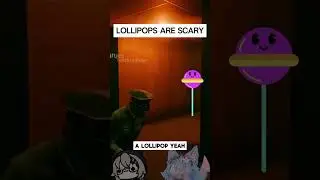 Filian jump scared by a lollipop