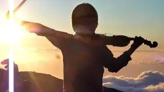 F.M.Verancini; Gigue from Sonate D minor - Roque de Muchachos, 2400 m.&uuml;.M., 4 Grad Celsius (1)