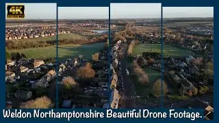 Weldon Northamptonshire | Stunning 4K Drone Footage | Captured with DJI Mini 4 Pro